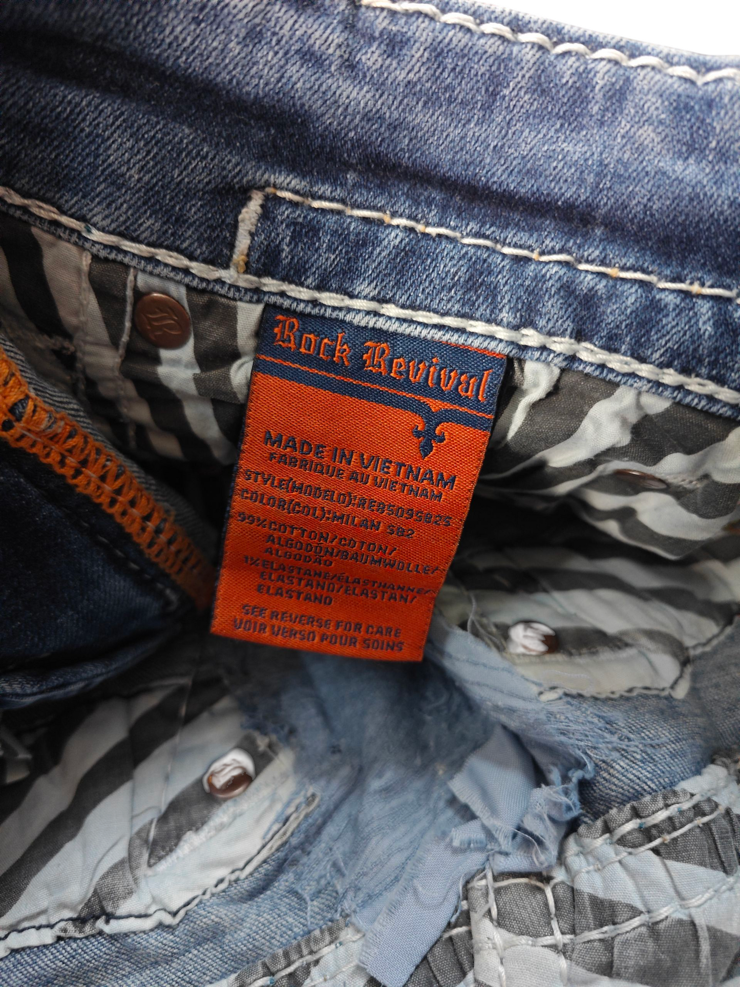 Vintage Rock Revival Jeans - Bootcut (S)