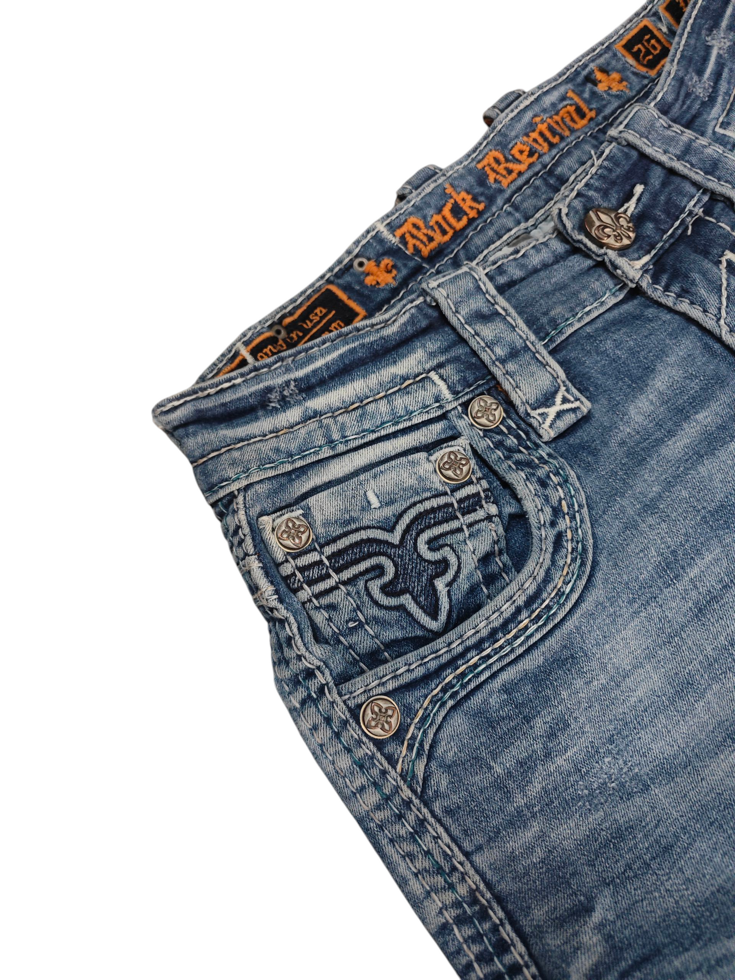 Vintage Rock Revival Jeans - Bootcut (S)