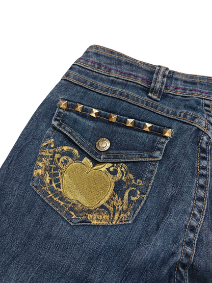 Vintage Y2K Jeans - Straight (XS)