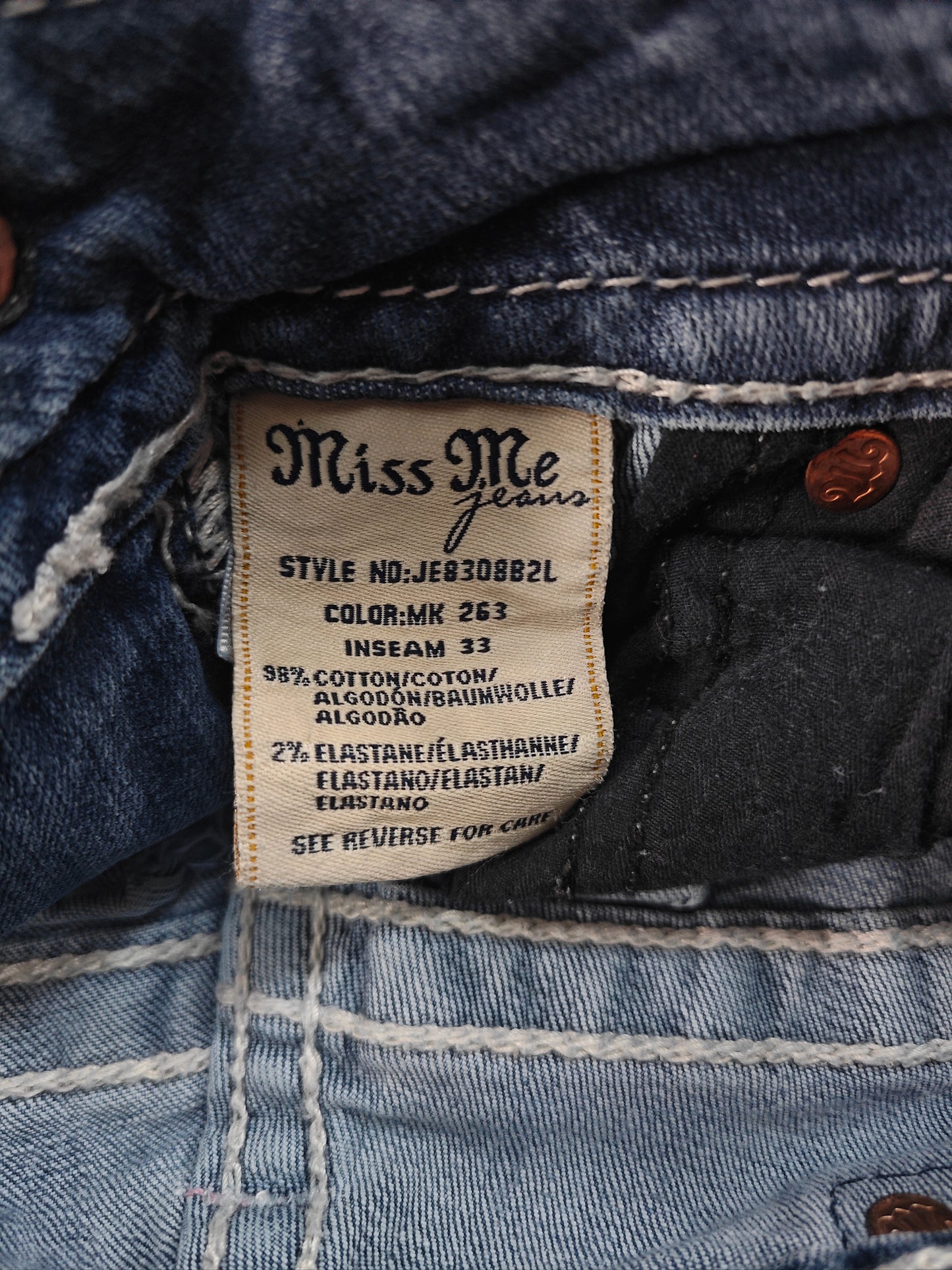 Miss Me Jeans - Bootcut (XS)